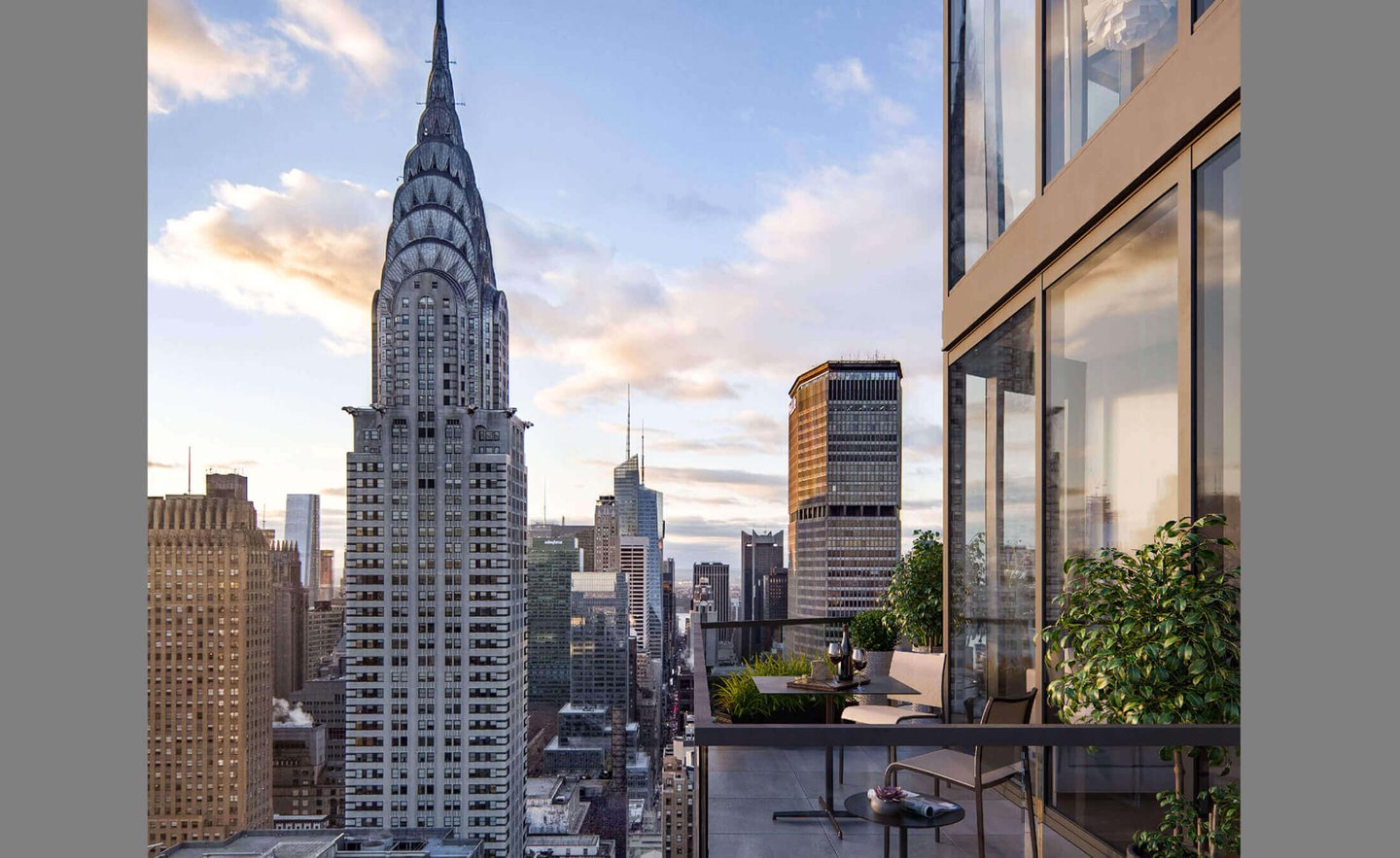 SUMMIT NYC 私人露台参考 · 部分住宅